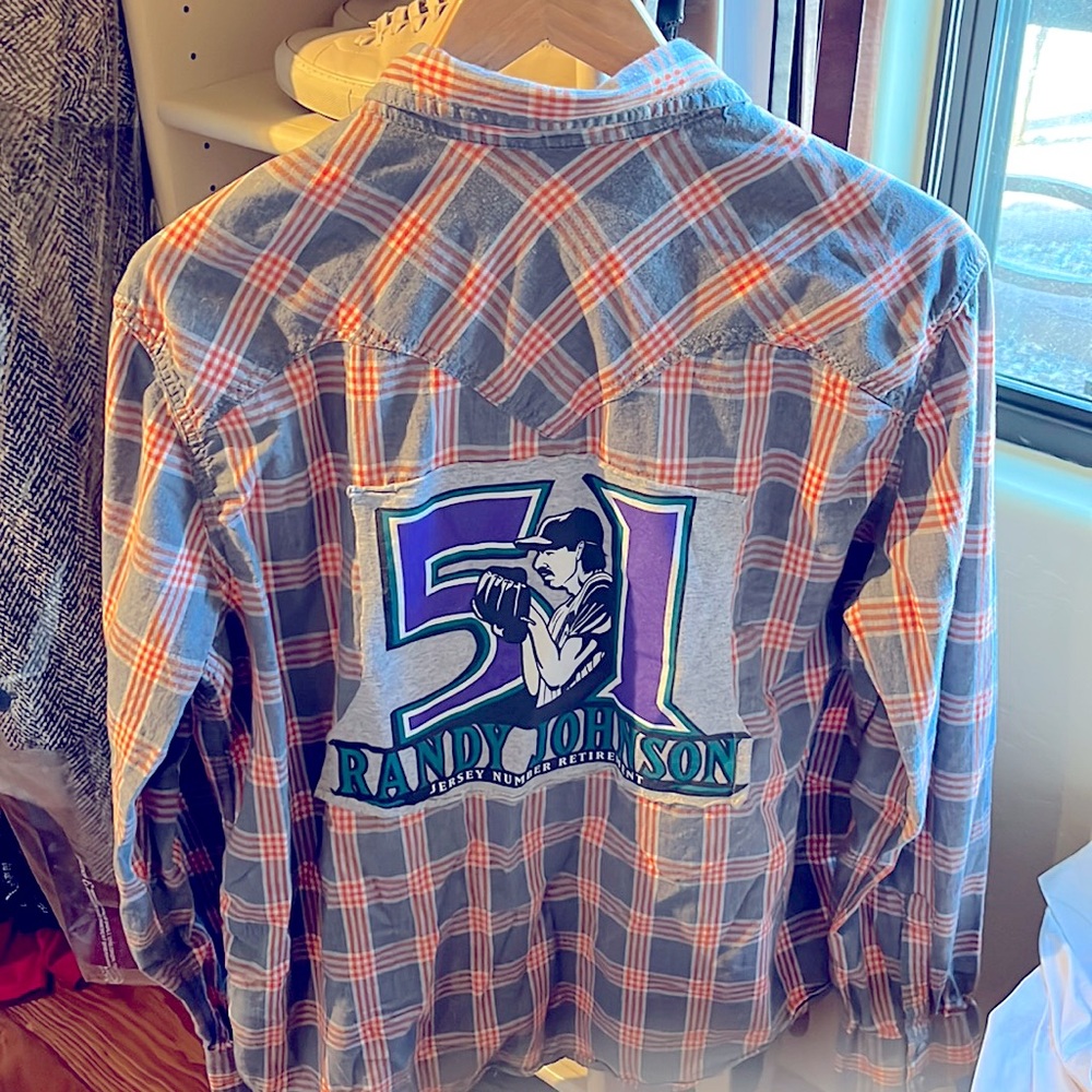 Custom Randy Johnson longe sleeve